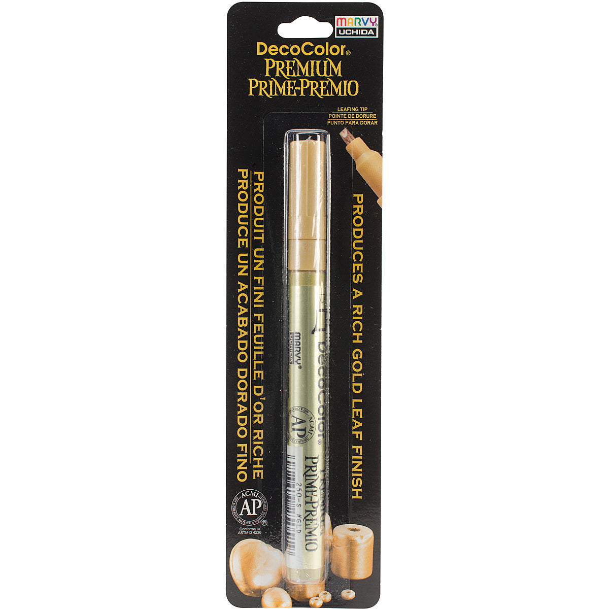Uchida DecoColor Premium 2mm Paint Marker-Gold