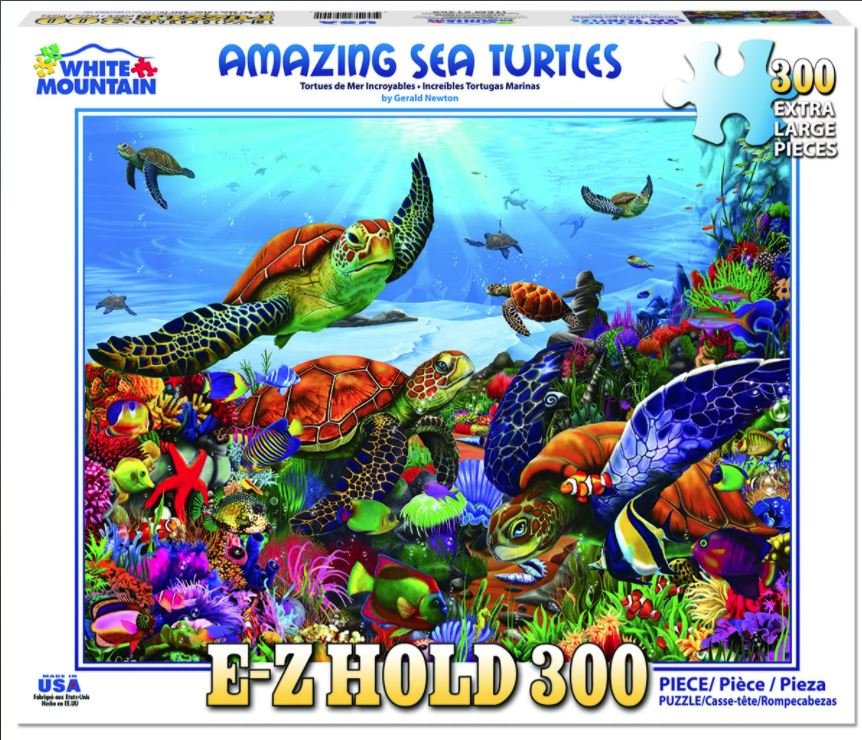 Amazing Sea Turtles (1369pz) - 300 Piece Jigsaw Puzzle