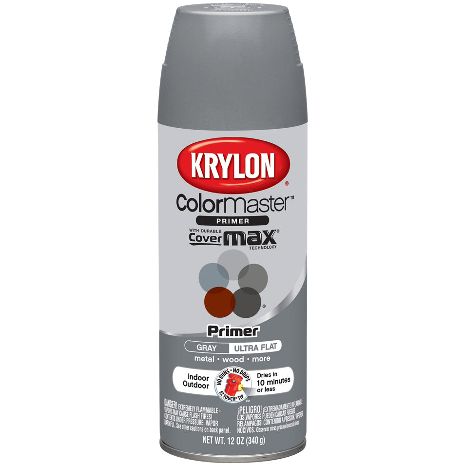 Sandable Primer Aerosol Spray 12oz-Gray