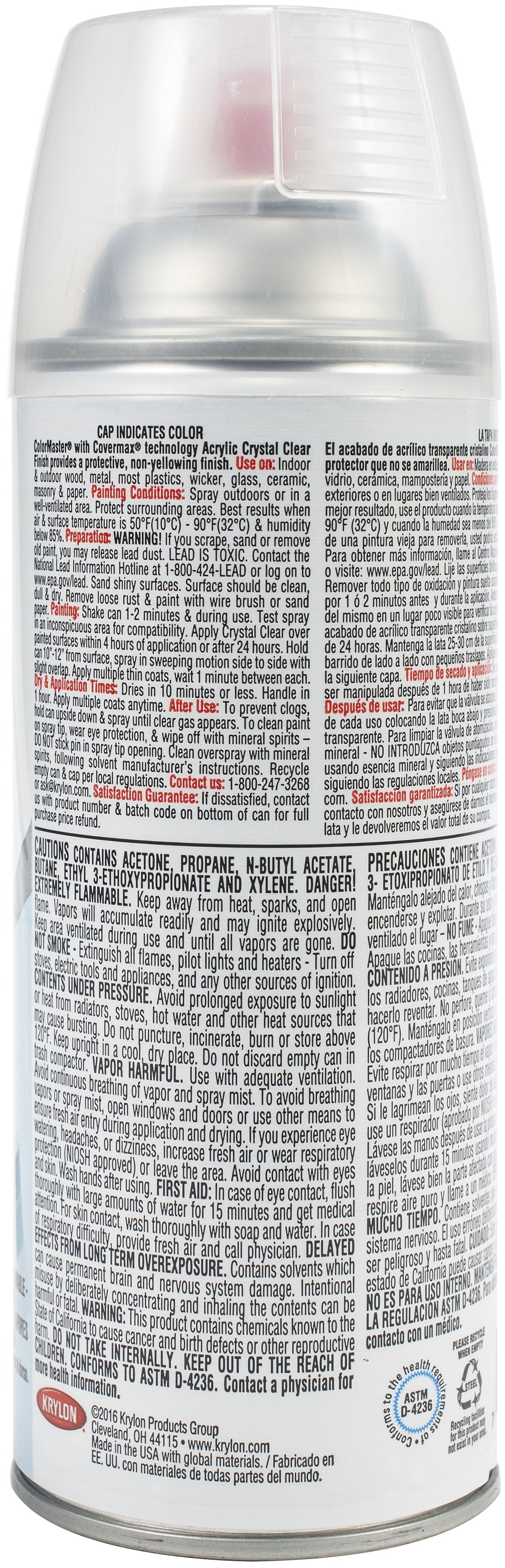 Interior/Exterior Finish Aerosol Spray 11oz-
