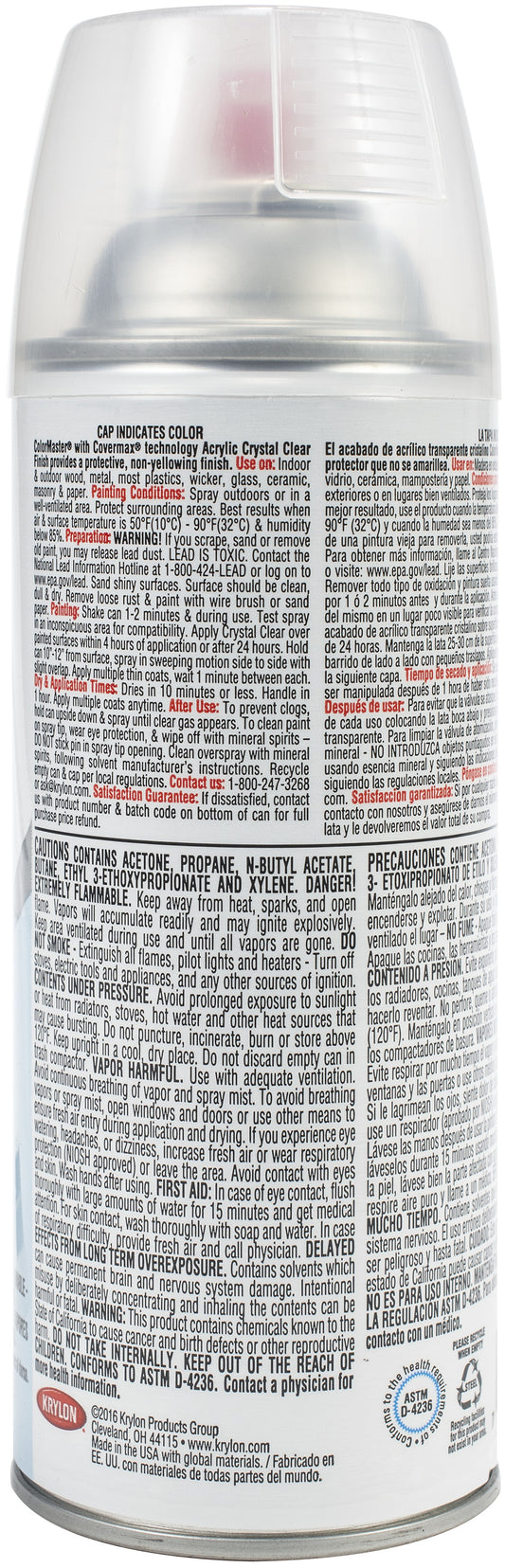 Interior/Exterior Finish Aerosol Spray 11oz-