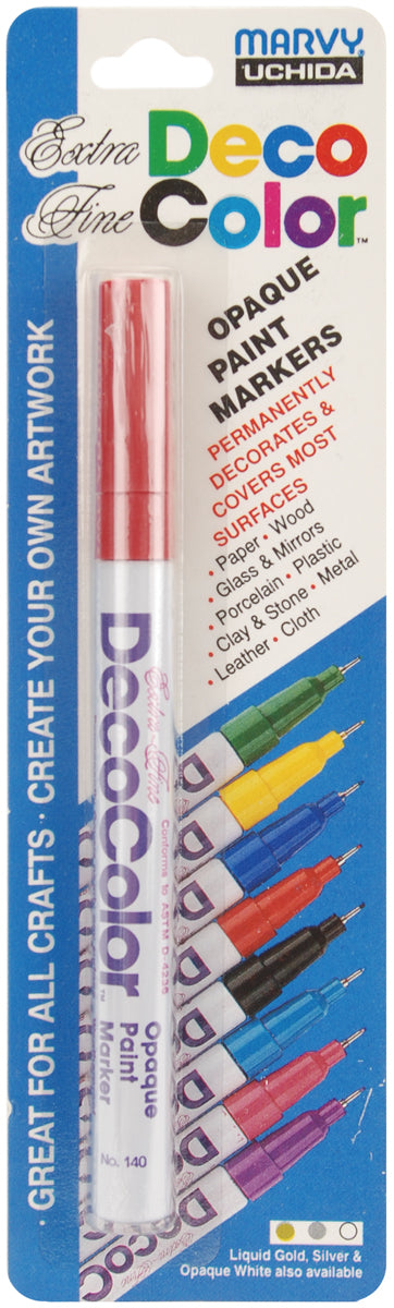 Uchida DecoColor Extra Fine Brilliant Opaque Paint Marker-Black