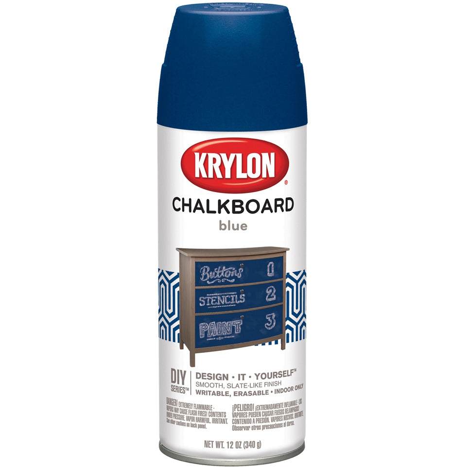 Chalkboard Aerosol Spray 12oz-Blue