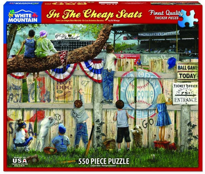 The Cheap Seats (1396PZ) - 550 Piece Jigsaw Puzzle