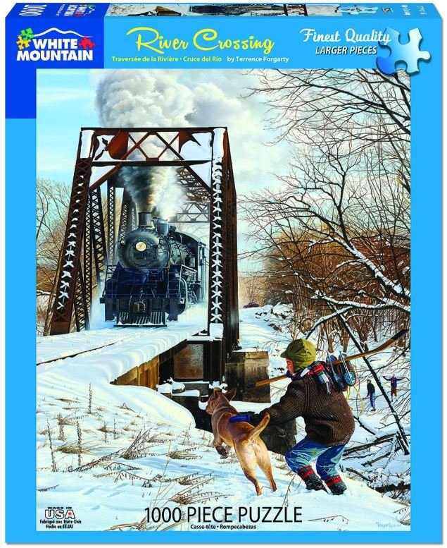 River Crossing (1415pz) - 1000 Piece Jigsaw Puzzle