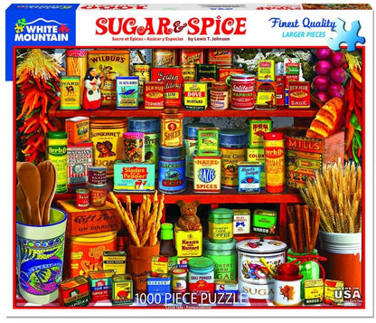 Sugar & Spice (1457pz) - 1000 Piece Jigsaw Puzzle