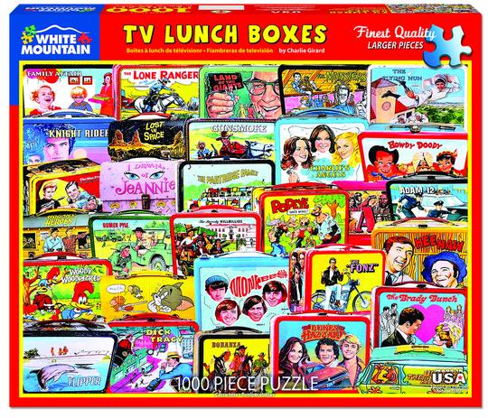TV Lunch Boxes (1471pz) - 1000 Piece Jigsaw Puzzle