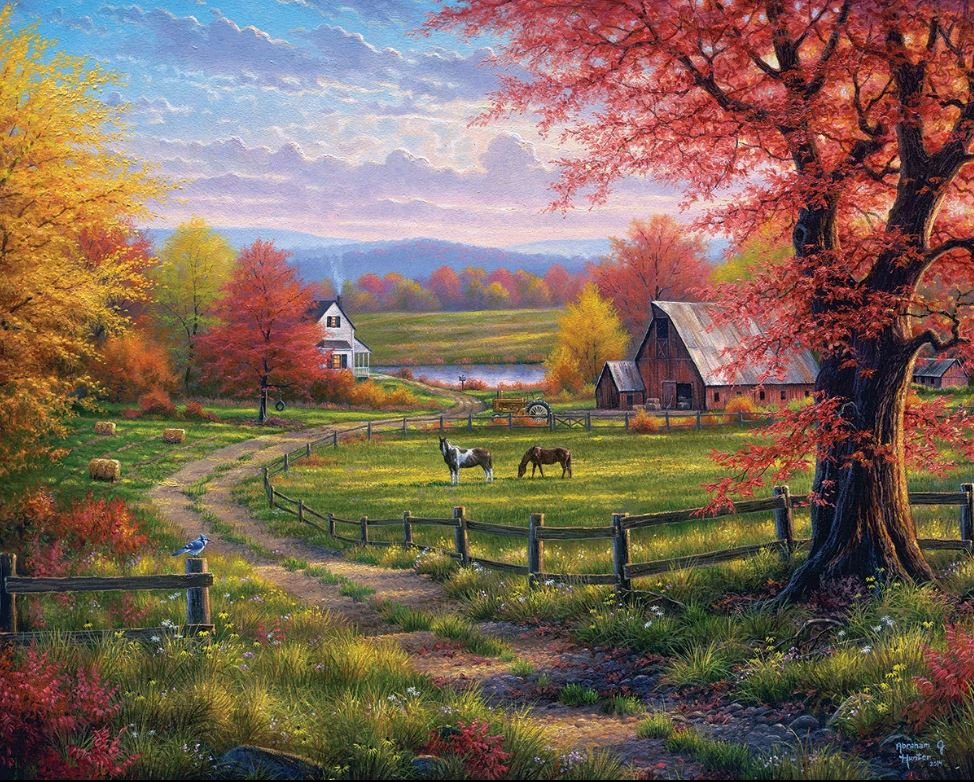 Peace & Tranquility (1473pz) - 1000 Piece Jigsaw Puzzle