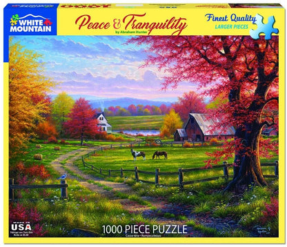 Peace & Tranquility (1473pz) - 1000 Piece Jigsaw Puzzle
