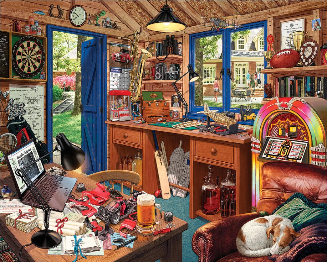 Dad’s Hideaway (1581pz) - 1000 Piece Jigsaw Puzzle