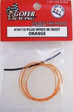 Plug Wires w/Boot Orange