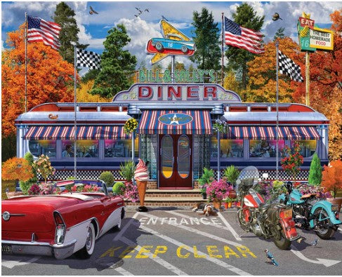 Bill & Sally's Diner (1631pz) - 1000 Pieces