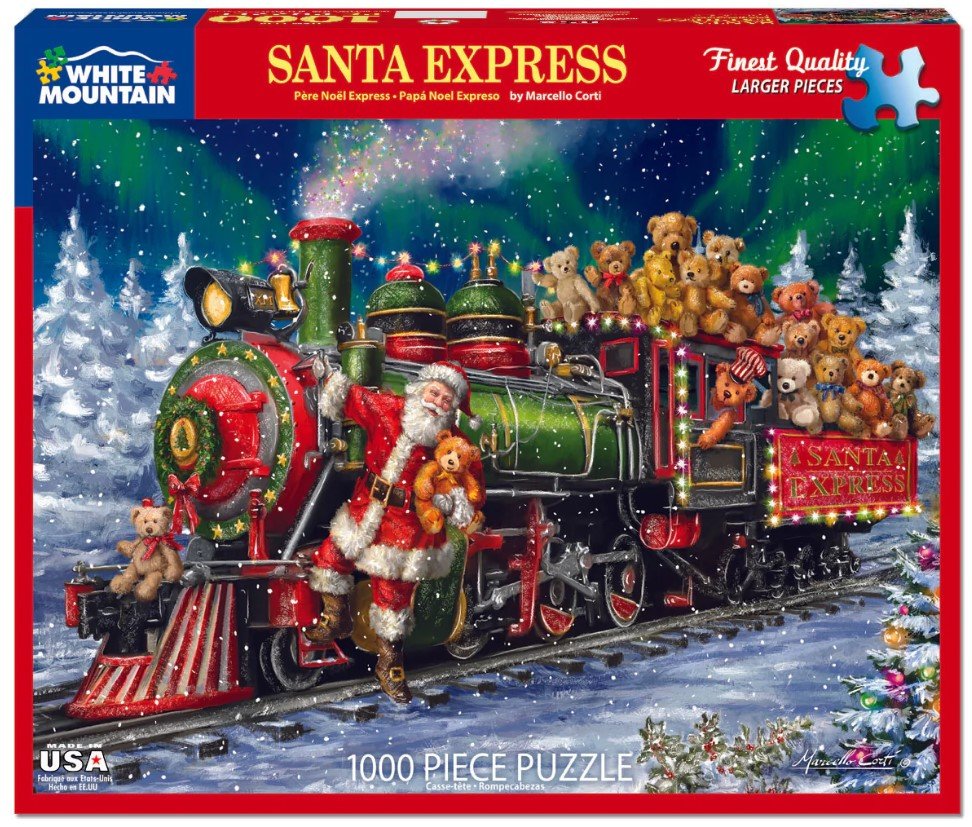 Santa Express (1724pz) - 1000 Piece Jigsaw Puzzle