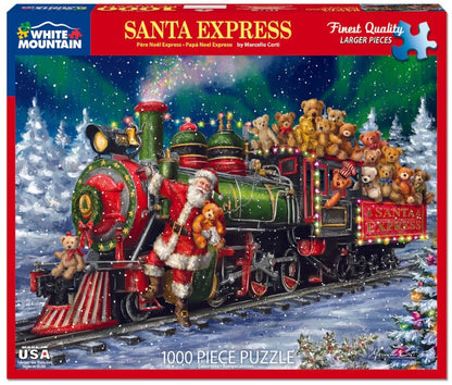 Santa Express (1724pz) - 1000 Piece Jigsaw Puzzle
