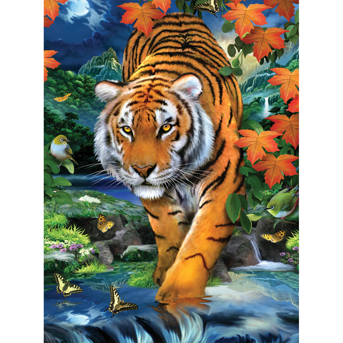 Junior Small Paint By Number Kit 8.75"X11.75"-On The Prowl
