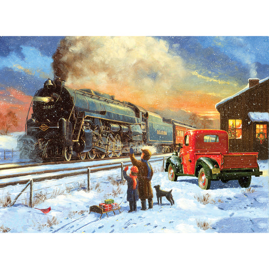 Paint By Number Kit 15.375"X11.25"-Home For Christmas