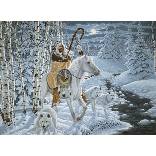 Discontinued - Paint By Number Kit 15.375"X11.25"-Whispering Winds