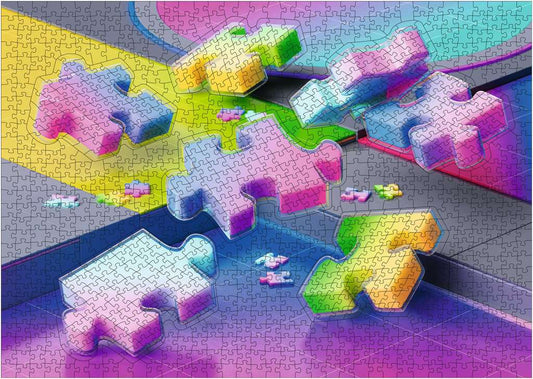 Karen Gradient Cascade META Puzzle 1027 pc Puzzle