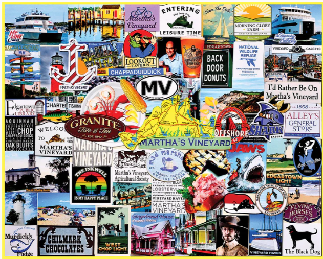I Love Martha?s Vineyard (1860pz) - 1000 Piece Jigsaw Puzzle