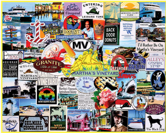 I Love Martha?s Vineyard (1860pz) - 1000 Piece Jigsaw Puzzle