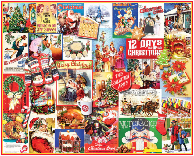 Celebrations of Christmas (1868pz) - 1000 Piece Jigsaw Puzzle