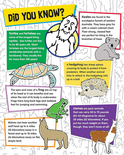 Fox Chapel Publishing - BigFoot Activity Book - Coloring & Stickers for Kids