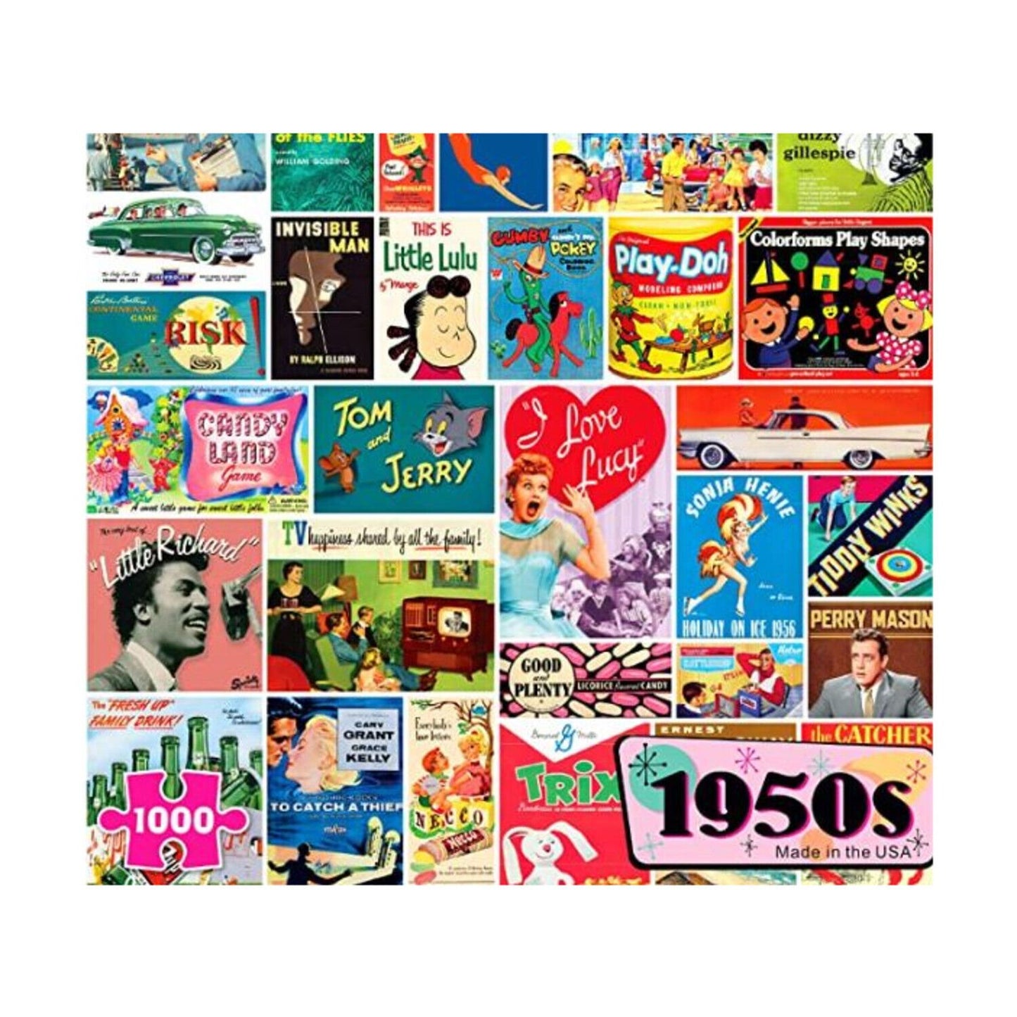 1500 Piece The 1950s Puzzle