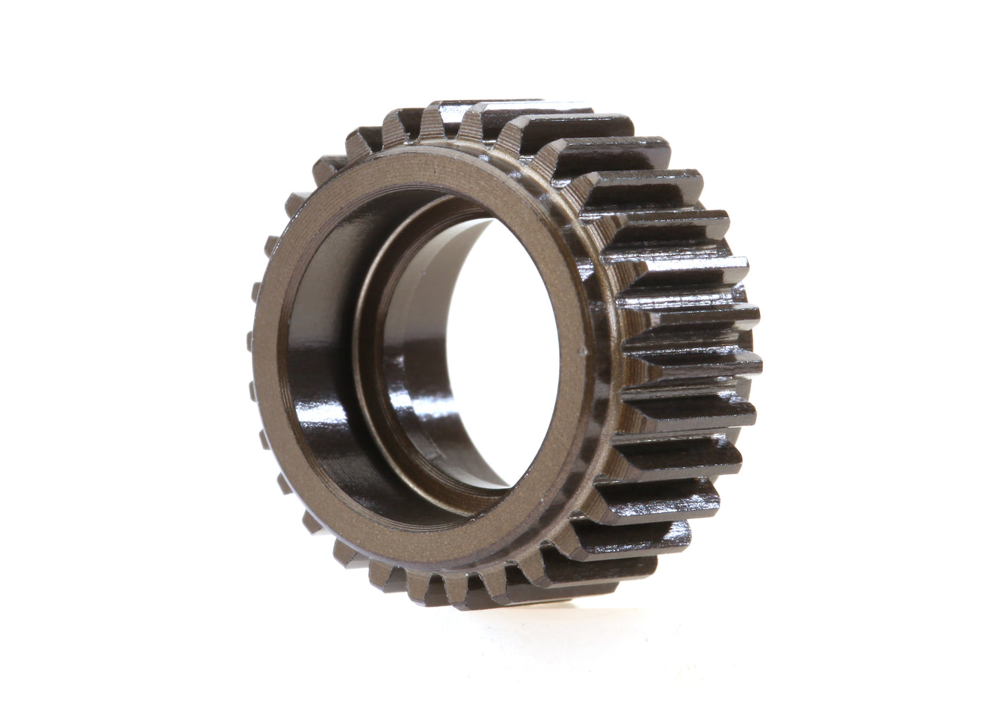 Idler gear machined-aluminum (not for use with steel top gear) (hard-anodized) (30-tooth)