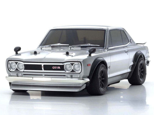 1/10 EP 4WD Fazer Mk2 FZ02 Nissan Skyline 2000GT-R (KPGC10), ReadySet, Tuned Version, Silver