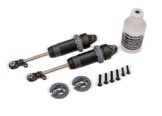 1/10 Steel-Gray XX-Long GTR Shocks (2)