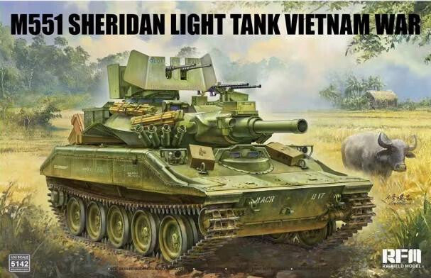 1/35 US M551 Sheridan Light Tank Vietnam War