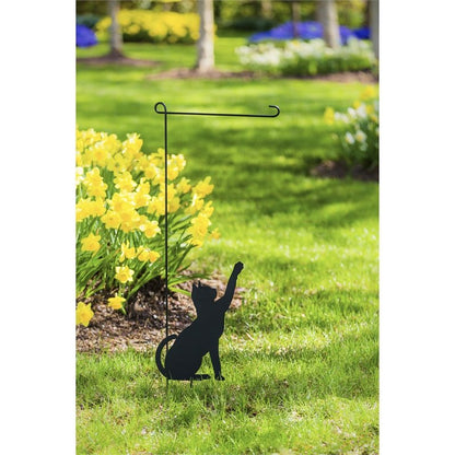 Cat Garden Flag Stand
