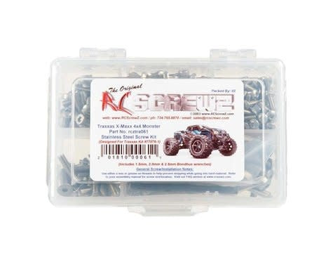 Stainless Steel Screw Kit Traxxax X-Maxx