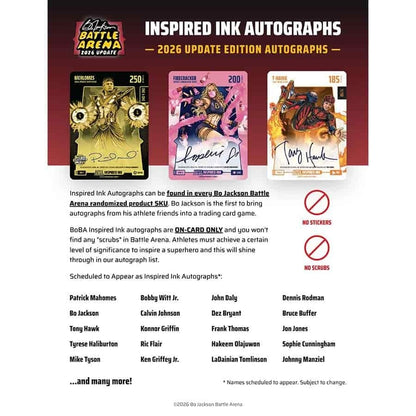 2026 Bo Jackson Battle Arena Update Edition Blaster Box