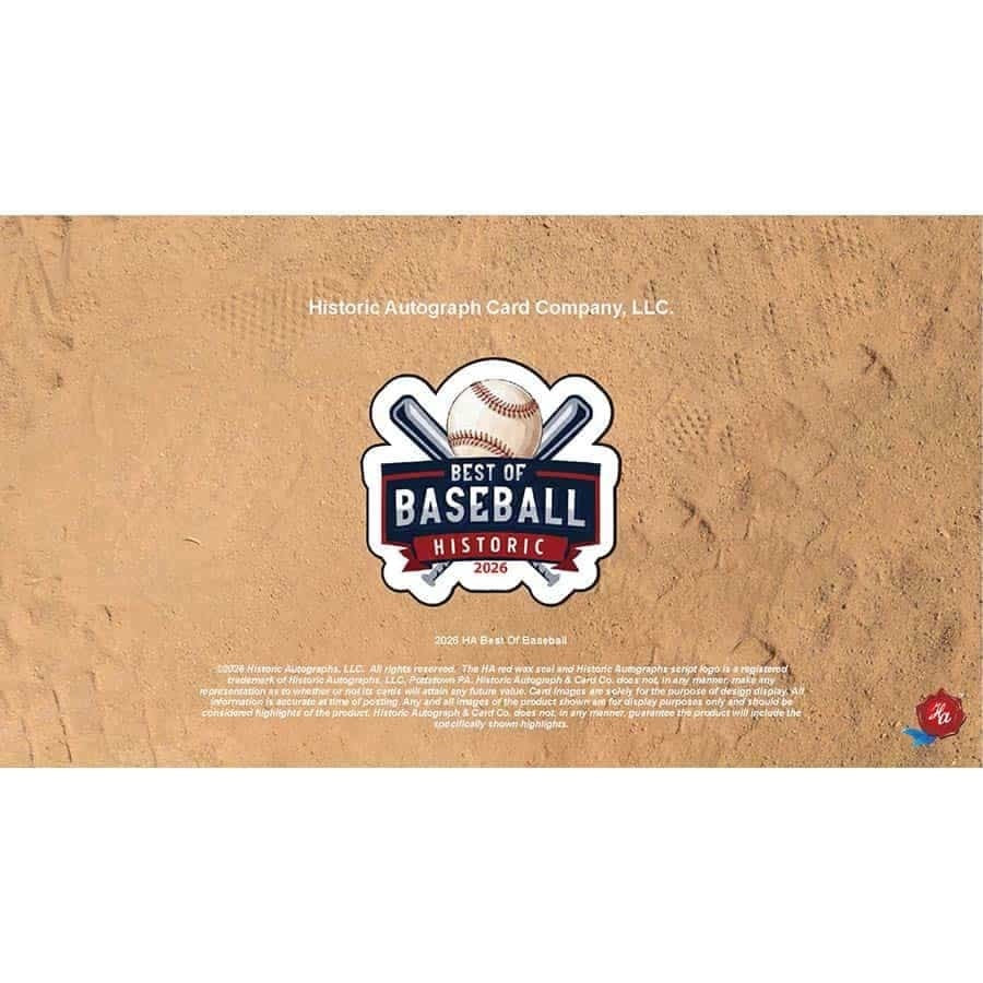2026 Historic Autographs Best of Baseball Hobby