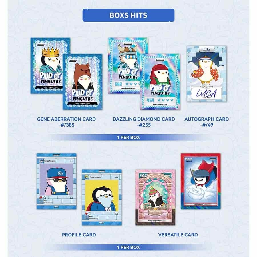 2026 Kakawow Phantom Pudgy Penguins Hobby Box
