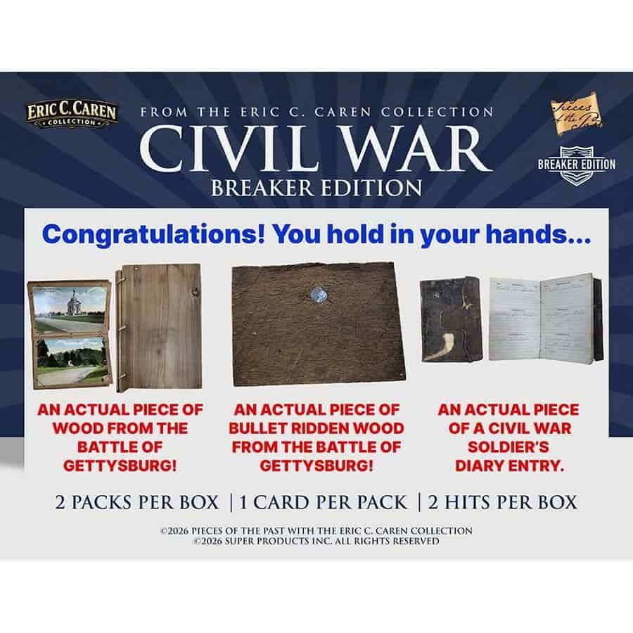 2026 Pieces of the Past Caren's Civil War Breaker Edition