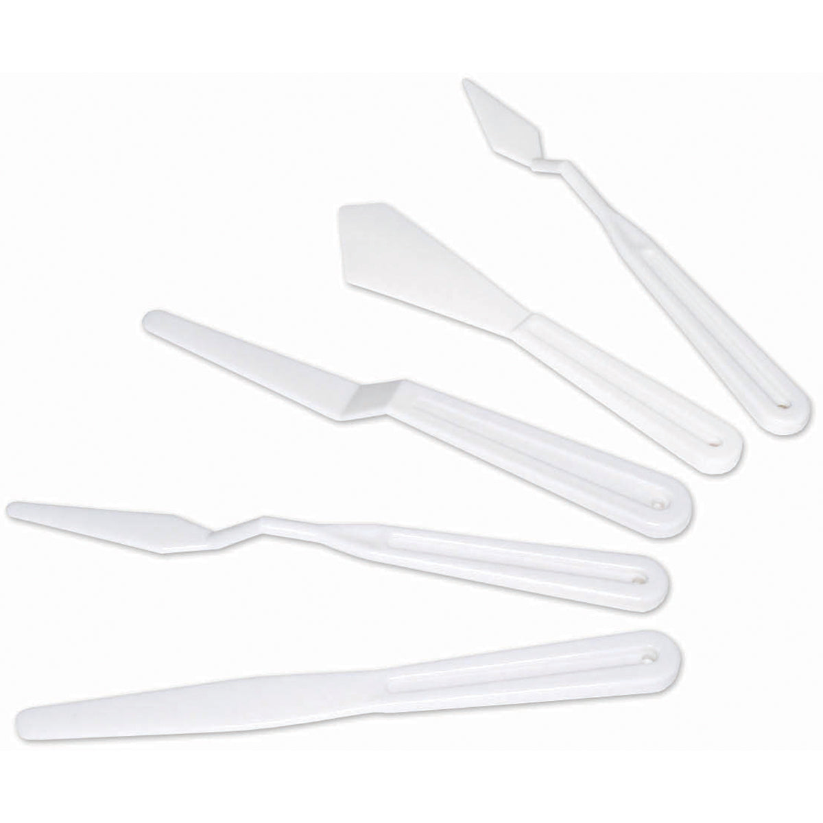 Color Factory Plastic Palette Knives 5/Pkg-