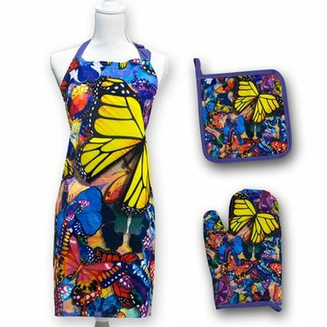 Butterfly Frenzy Apron Sets