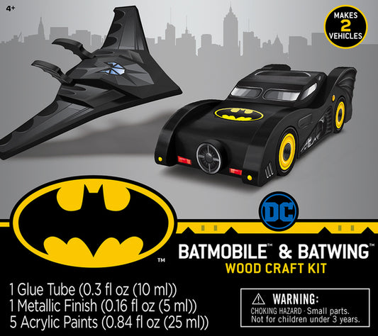 Batman - 2-pack Wood Paint Set