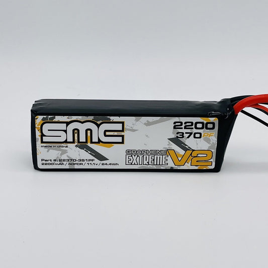 True Spec Extreme Graphene V2 Flight 11.1V-2200mAh-40C - EC3