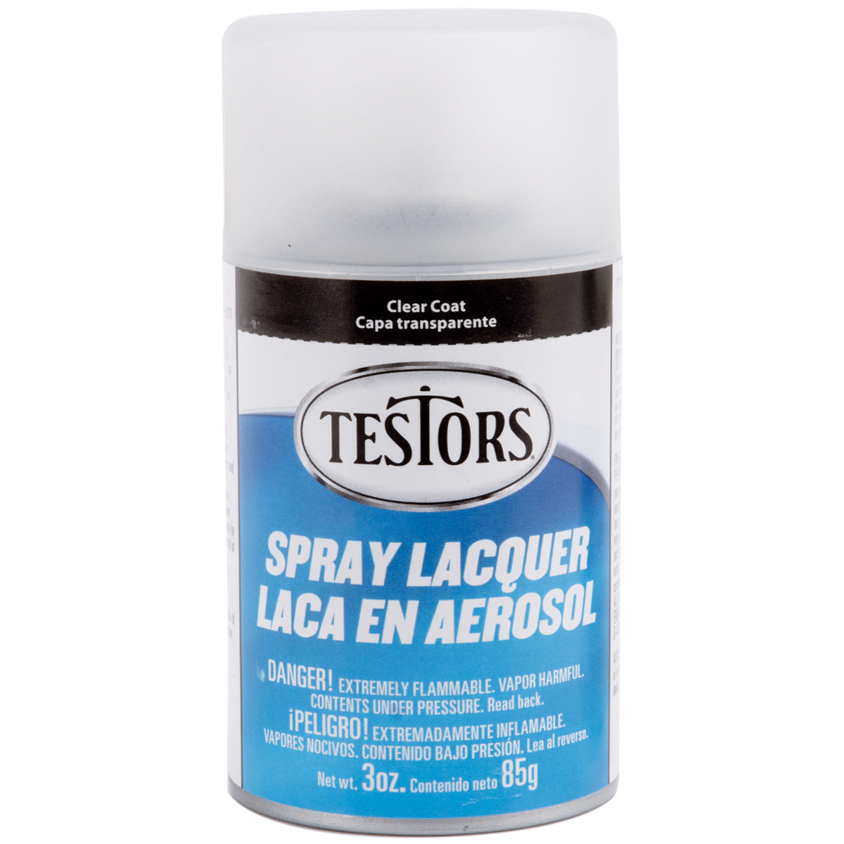 Testors Spray Lacquer 3oz-Clear Matte
