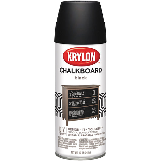 Chalkboard Aerosol Spray 12oz-Black