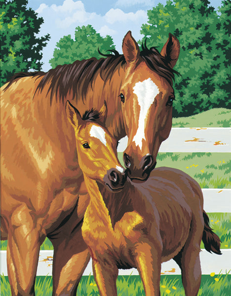 Paint Works Paint By Number Kit 11"X14"-Mother's Pride