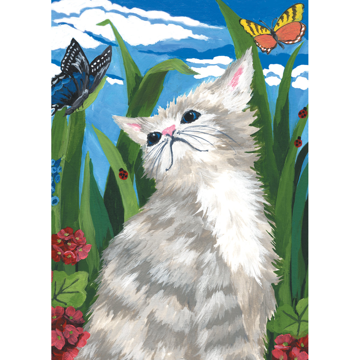 Junior Small Paint By Number Kit 8.75"X11.75" 3/Pkg-Cats