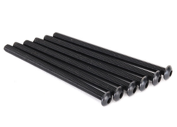 Screws 3x45mm button-head machine (hex drive) (6)