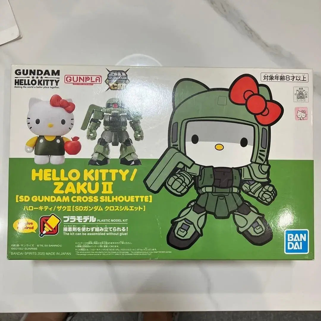 (2543297) Hello/Kitty Zaku II [SD Gundam Cross Silhouette] Mobile Suit Gundam, Bandai Spirits