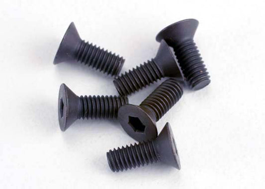 Screws 3x8mm countersunk machine (6) (hex drive)