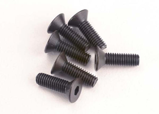 Screws 3x10mm countersunk machine (6) (hex drive)