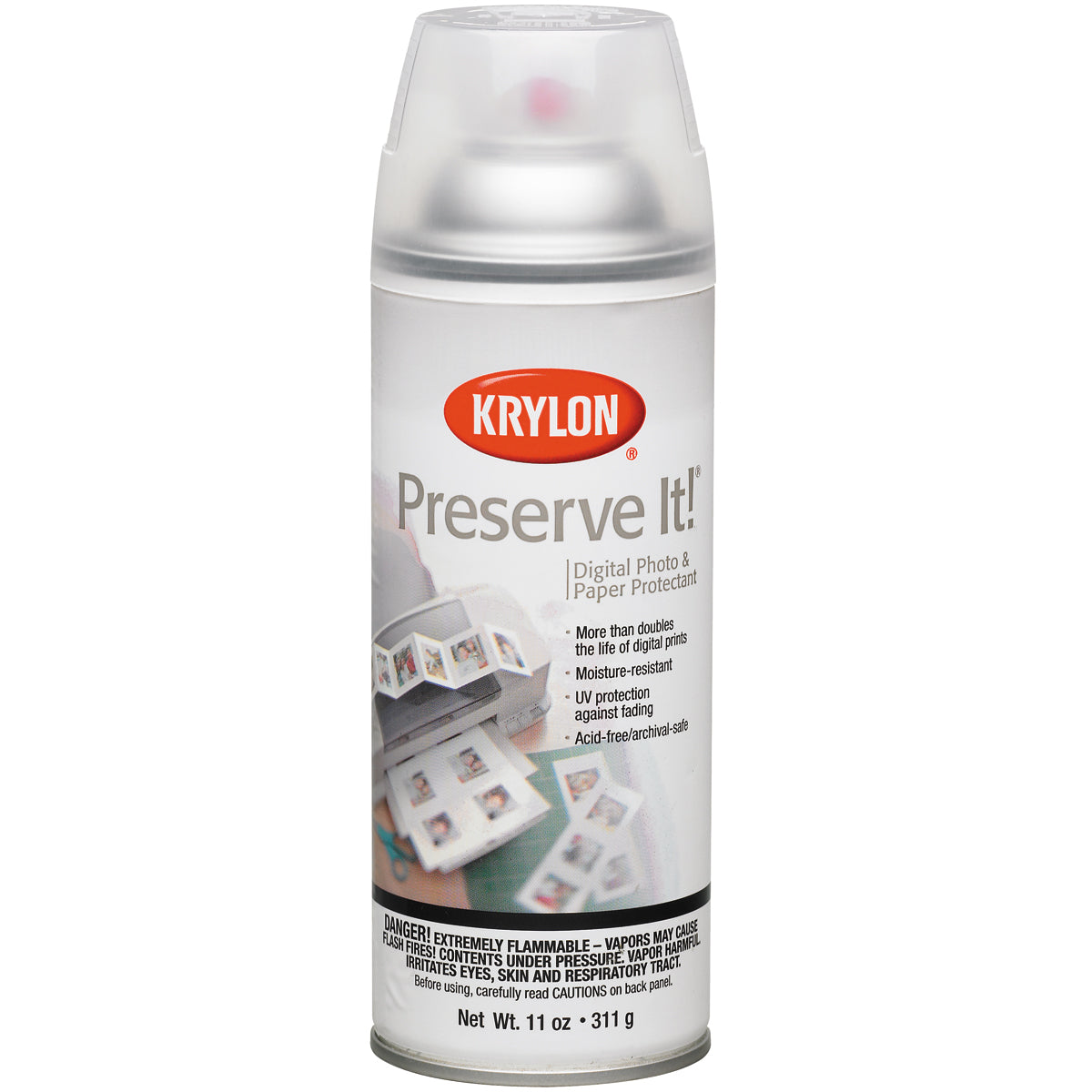 Preserve-It Digital Photo & Paper Protectant Aerosol Spray-Gloss 11oz